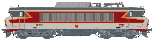 LS Models LS10989 - H0 - E-Lok BB 15022 Arzens, SNCF, Ep. VI - AC